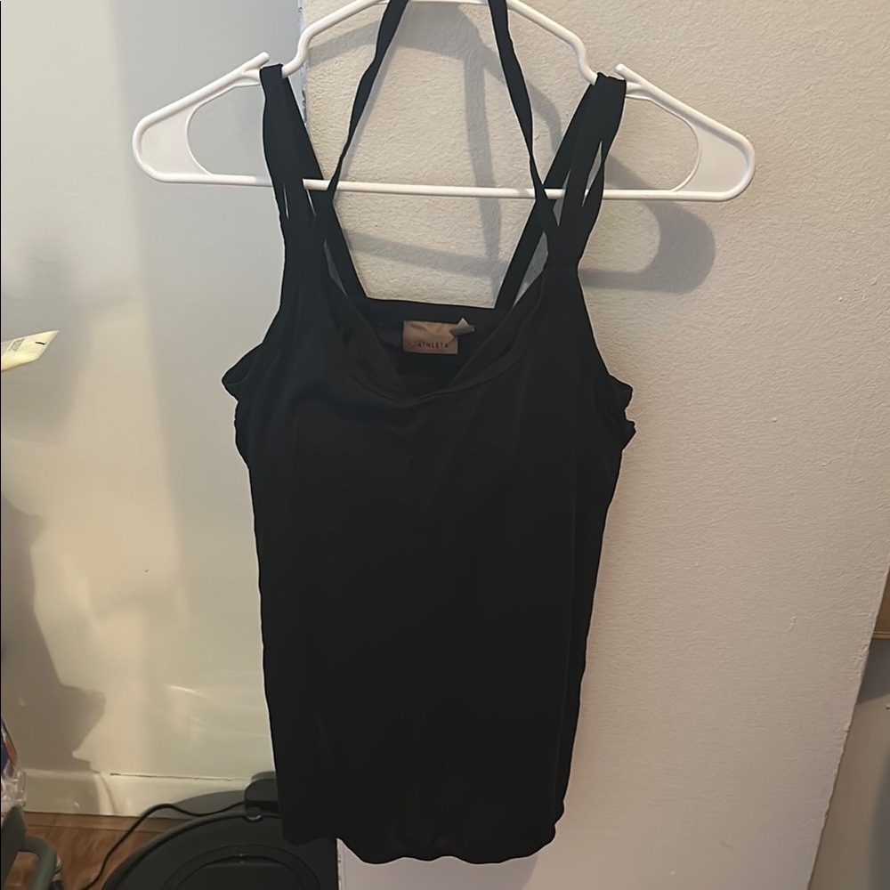 Women's Black Halter Top